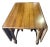 1980s Rectangle Butternut Wood Drop-Leaf Table With Three Leaves (Best Guess on Wood Species) For Sale