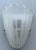 1960s 1960s Clear Graniglia Shield Murano Glass Sconces. Italy - Set of Ten For Sale - Image 5 of 7