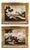 Circle of Marco Ricci, Landscapes, 1700, Oil on Canvases, Framed, Set of 2 For Sale