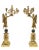 English Monumental Pair of Early 19th Century French Winged Victory Candelabras For Sale - Image 3 of 8
