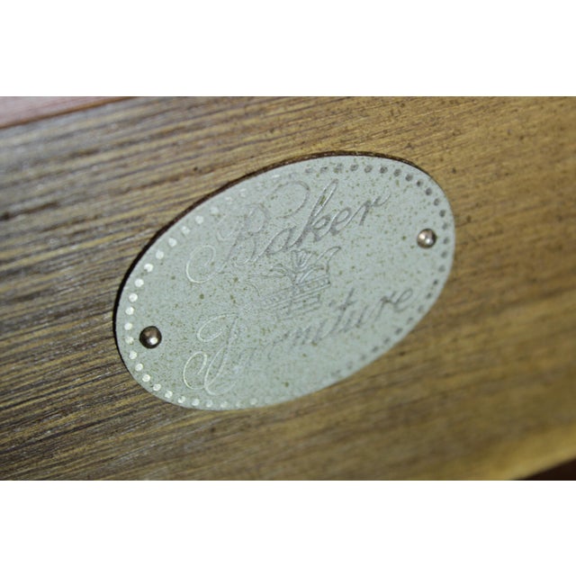 Baker Stately Homes George III Walnut Chest For Sale - Image 15 of 16