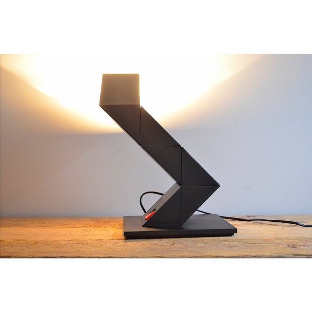Zig Zag Table Lamp by Shui LD Chan for Brilliant Leuchten, 1980s For Sale - Image 14 of 16