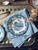 Blue Vintage Johnson Brothers Coaching Scenes Blue Bread Plates – Set of 3 For Sale - Image 8 of 11