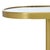 Spritely Home Ikaky Side Table in Gold / Mirror For Sale - Image 4 of 8