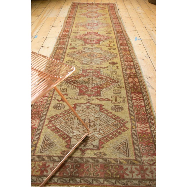Vintage Oushak Rug Runner - 2'10" x 10'10" For Sale - Image 9 of 10