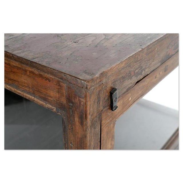 Wooden Stand-up Display Case For Sale - Image 4 of 5