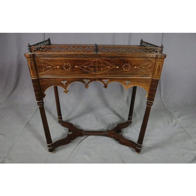 Charles X Dessert Side Table For Sale - Image 12 of 13