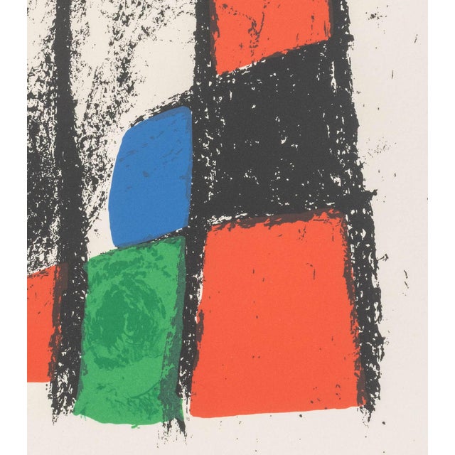 1970s Joan Miro "Lithograph Vii" Lithograph, 1975 For Sale - Image 5 of 9