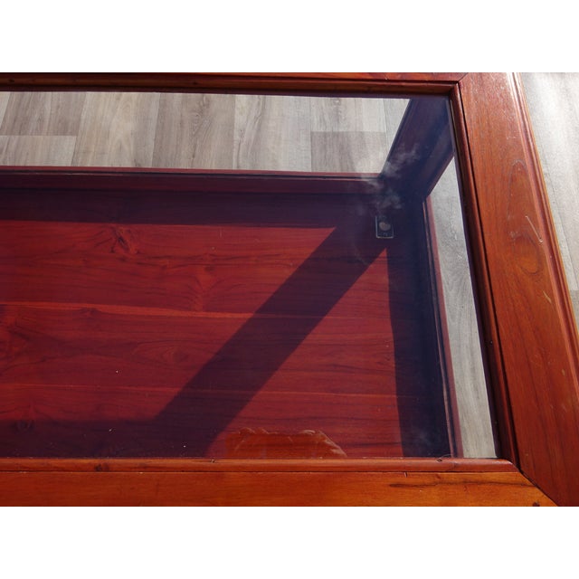 Display Cabinet with Exotic Wood Structure For Sale - Image 15 of 17