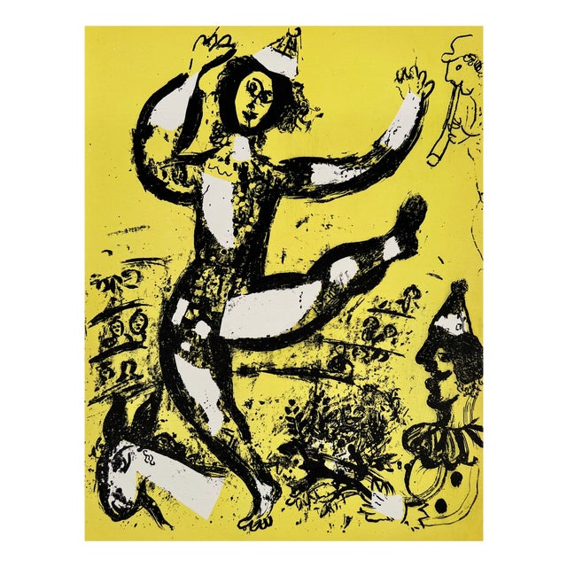 Marc Chagall, Le cirque, 1960, Lithograph For Sale