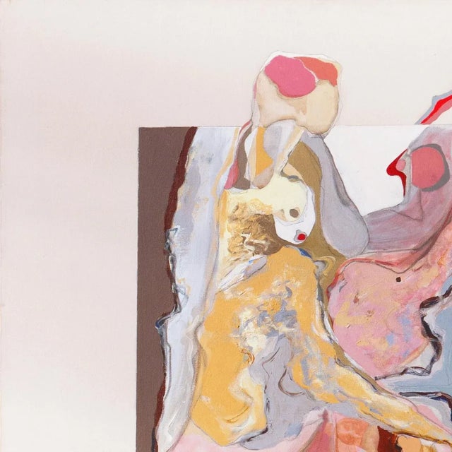 'Figurative Abstract' by Suzanne Gertz, Woman Artist, Art Institute of Chicago, San Bernardino For Sale - Image 4 of 12