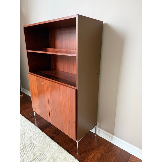 Wood Vintage 1950s Hülsta-Worke Rosewood Media Cabinet For Sale - Image 7 of 12