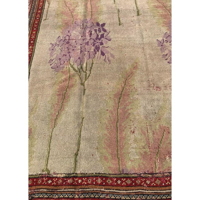 Vintage Design Decorative Turkish Rug- 7′2″ × 10′ For Sale - Image 10 of 13