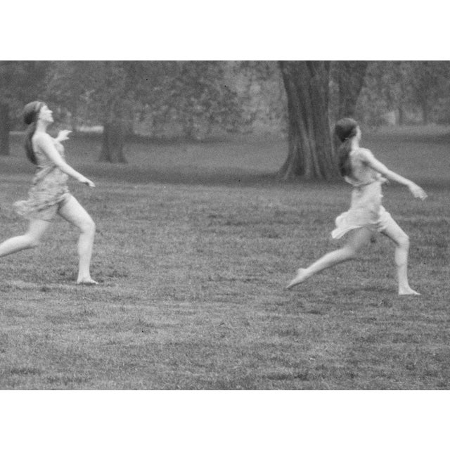 American Contemporary Reproduction Print of Dancer Girls Frolicking in the Country For Sale - Image 3 of 3