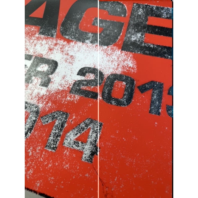 Ralph Schraivogel, Vintage Design Mit Bewegter Vergangenheit, 2013, Serigraphie Uldry Ag, Printed in Switzerland For Sale - Image 6 of 10