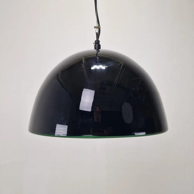 Purple Murano Glass Neverrino Pendant Lamp by Gae Aulenti from Vistosi, 1970s For Sale - Image 8 of 13