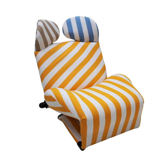 Metal Wink 111 Chaise Lounge by Toshiyuki Kita for Cassina, 1980s For Sale - Image 7 of 14