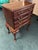 1950s Vintage Queen Anne Cedar-Lined Silver Chest on Stand For Sale - Image 5 of 9