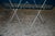 Vintage Table with Eiffel Legs and Hexagonal Top in Beveled Glass, 1980s For Sale - Image 9 of 17