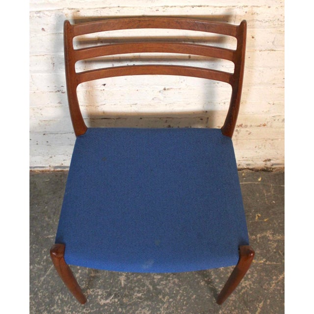 Mid-Century Modern Mid 20th Century 'Model 78' Chair by Niels O. Møller for Jl Møllers For Sale - Image 3 of 10