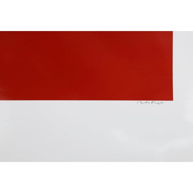 Artist: Curtis Knapp, American Title: Andy Warhol Red Series I Year: 1983 (printed 2004) Medium: Color Photograph, signed...