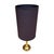 Metal Brass Night Lamp, Table Lamp With Lampshade, Germany, 1970s. For Sale - Image 7 of 12