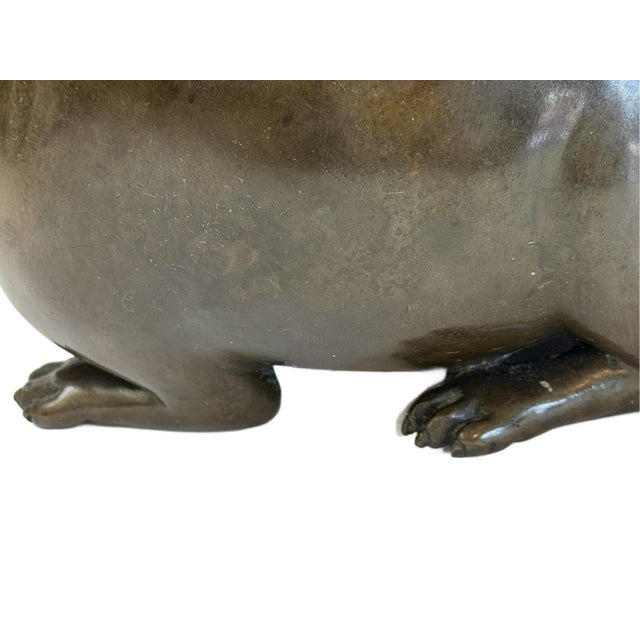 Vintage Bronze Hare For Sale - Image 12 of 12
