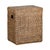Vintage Rattan Over Wood Storage Basket with Removable Lid and Side Handles For Sale - Image 14 of 17