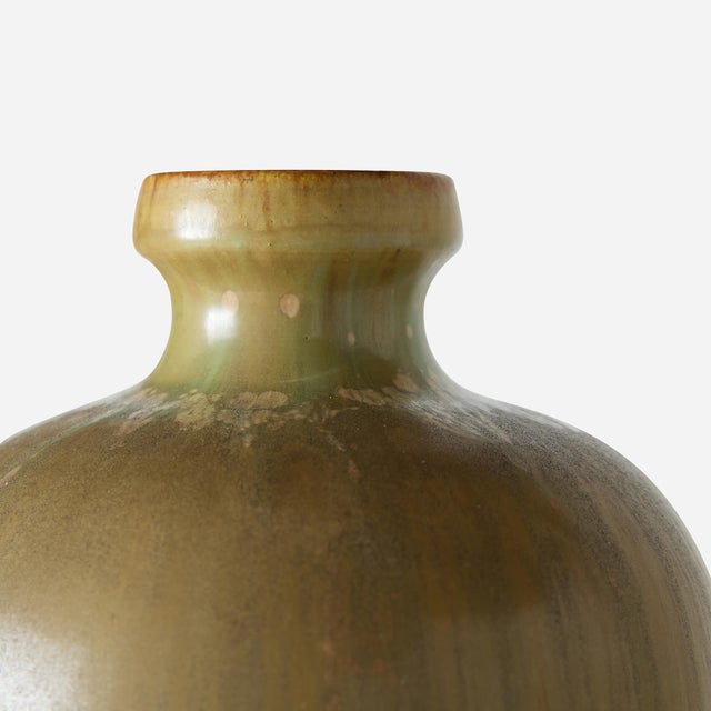 Royal Copenhagen 1920s Rounded Vase by Patrick Nordström for Royal Copenhagen For Sale - Image 4 of 6