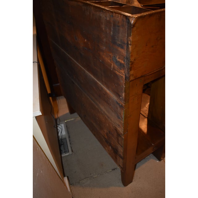 American Country Workbench, 19th Century For Sale - Image 4 of 10