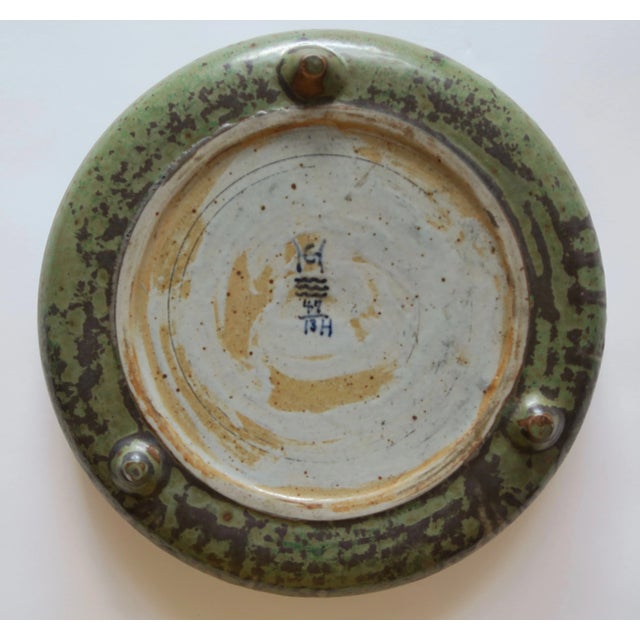 1940s Singular Ceramic Centerpiece by Carl Halier for Royal Copenhagen, 1947 For Sale - Image 5 of 7