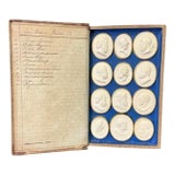 Grand Tour Book of Plaster Intaglios by Bartolomeo Paoletti For Sale