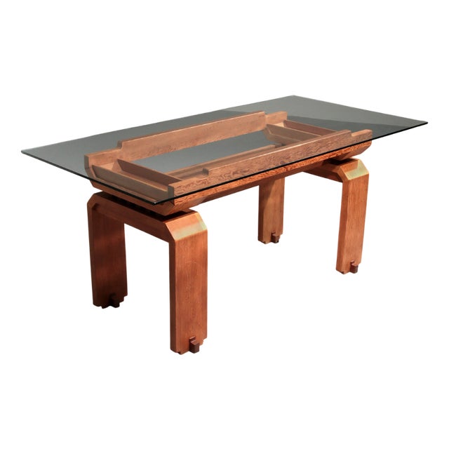 Mid-Century Italian Pine Dining Table, 1960s For Sale