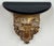 Figurative Vintage Gilded Lion Bust Wall Shelf For Sale - Image 3 of 7