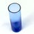 Glass Timeless Vintage Cylindrical Cobalt Glass Vase Curation - Group of 5 For Sale - Image 7 of 12