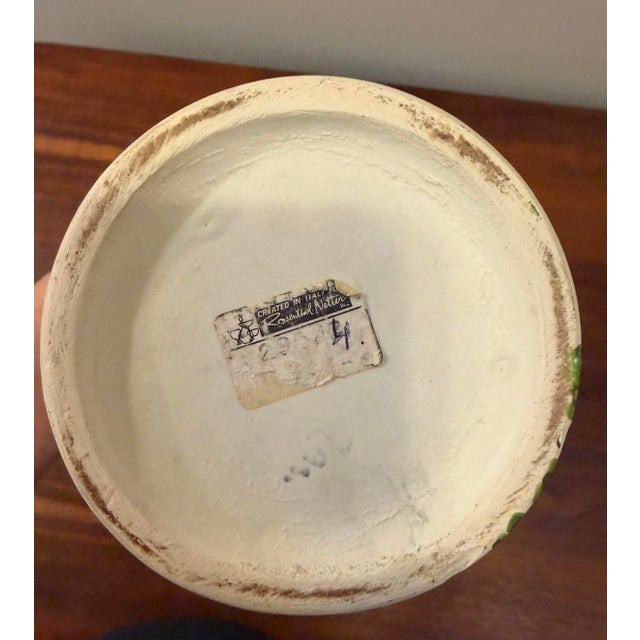 Mid-Century Modern Mid-Century Bitossi for Rosenthal Netter Italian Ceramic Vase For Sale - Image 3 of 3