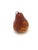Murano 1970s Murano Glass Brown and Gold Speckled Miniature Pear For Sale - Image 4 of 6