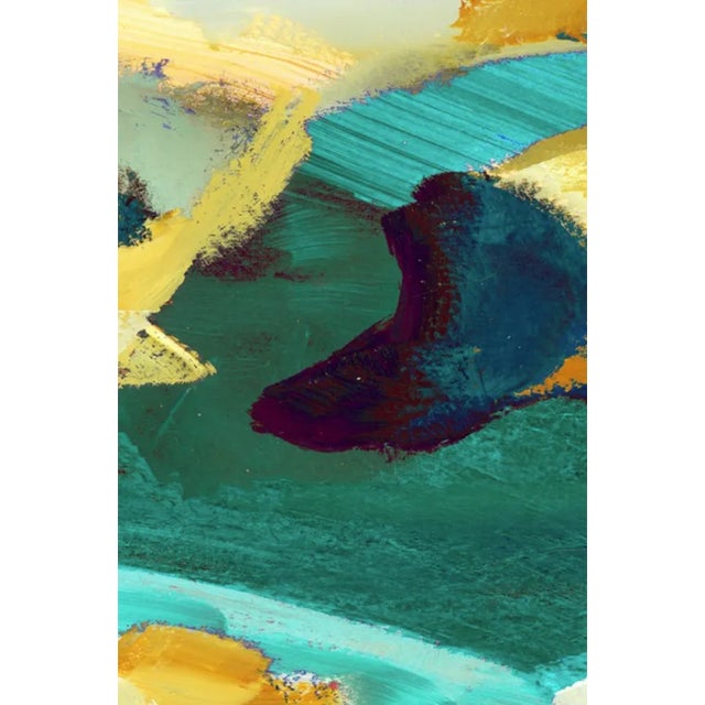 Abstract Summer Whirlpool by ZBC House, Unframed Art Print, 24x36 For Sale - Image 3 of 3