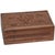 Wood Carved Rosewood Tea Caddy For Sale - Image 7 of 7