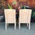 1980s Set of 10 Postmodern Parsons-Style Dining Chairs For Sale - Image 5 of 11
