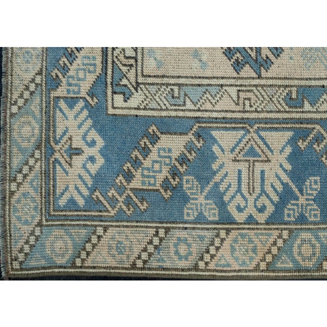 Turkish Vintage Anatolian Rug 4'1" x 6'4" #17948 For Sale - Image 4 of 8