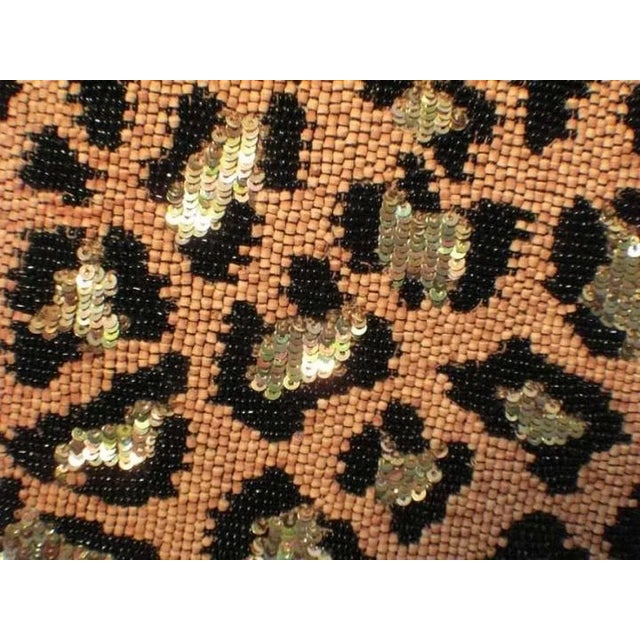 Black Fendi Beaded Safari Handbag For Sale - Image 8 of 8