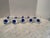 Contemporary Set of Eleven Lowball Glasses With Applied Fish Medallions For Sale - Image 3 of 5