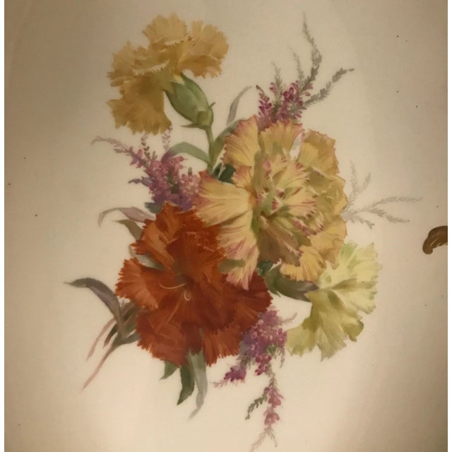 Vintage Kpm Hand Painted Porcelain and Gilt Bowl For Sale In Philadelphia - Image 6 of 10