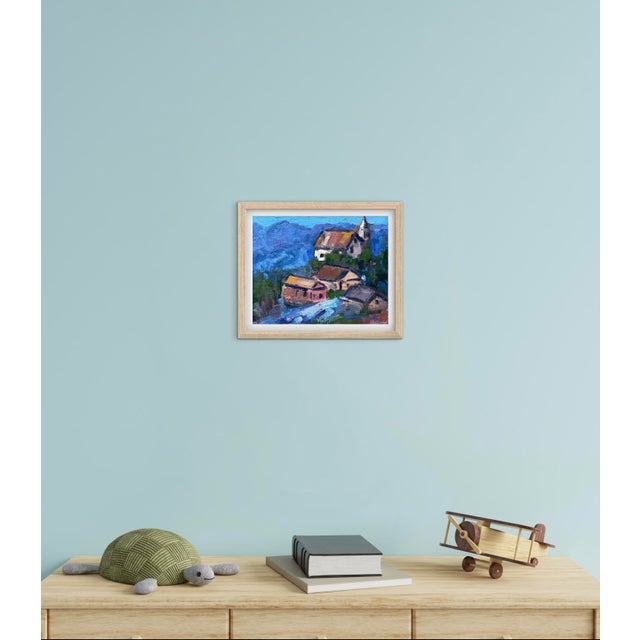 Above Virginia City is an original oil painting inspired by the historic mountain town of Virginia City, Nevada. Painted...