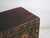 Antique painted Chinese trunk in pine wood, provincial painted furniture with polychrome composition originating from...
