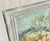 Vintage Impressionist Landscape Painting on Board With Trees, Framed, Mid-Century For Sale - Image 10 of 18