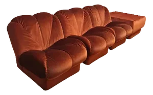 Vintage Italian Modular Sofa, 1970s