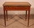 Superb Louis XVI period mahogany cabaret table. A rare table with numerous functions. It can be used as a writing table...
