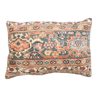 Antique Zabihi Collection Persian Sultanabad Mahal Large Pillow - 1'4" x 1'11" For Sale